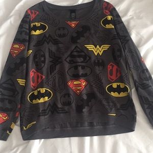 DC comics long sleeve shirt